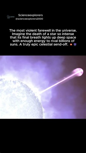 The Most Violent Explosion in the Universe! #space #facts #nasa