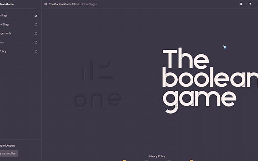 布尔练习-The Boolean Game