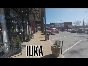 Iuka, Mississippi I Downtown I Mineral Springs Park I 4K
