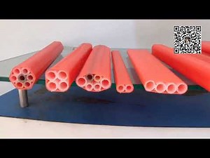 Hdpe Optical Fiber Microducts Micro Duct Ducts Bundle Bundles Pipe Tube Making Machine+8615601566132