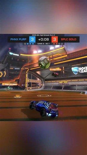 2026 AEL High Schools Term 2 - Rocket League - Phoenix vs St Peters Final Moments