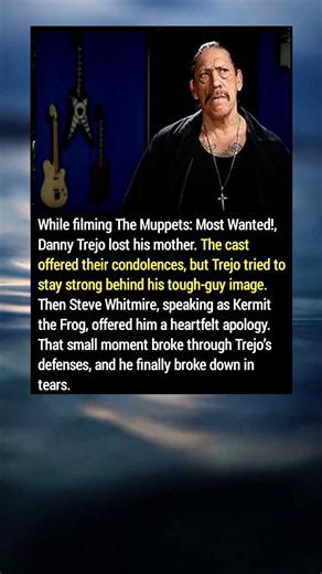 Danny Trejo’s Emotional Moment With Kermit the Frog 😢