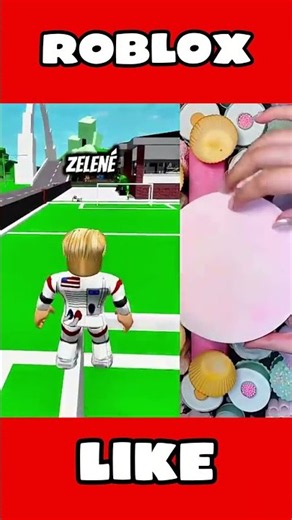 BROOKHAVEN, ale pokud se dotknu zelené, ztratím svůj kanál! 🥳 #roblox #brookhaven