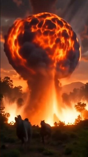 The Moment the Meteor That Destroyed the Dinosaurs – A Prehistoric Disaster!