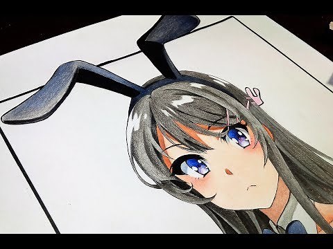 🌀Drawing - Bunny Girl (Sakurajima Mai ) 🌀| Seishun Buta Yarou