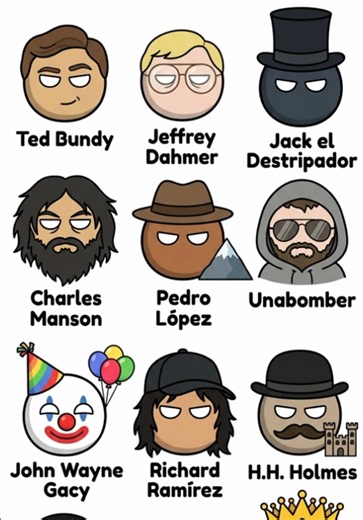 Explicando Todos los Asesinos Seriales #asesino #asesinoenserie #tedbundy #countryballs #historia