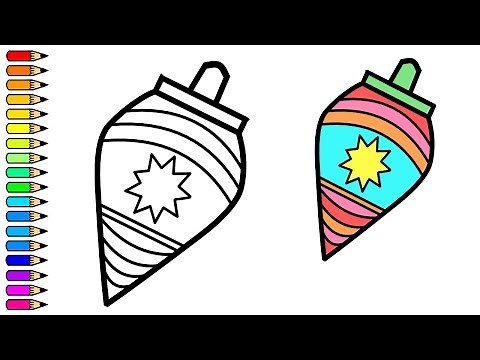 Como dibujar un TROMPO / dibujos para niños / drawings for kids