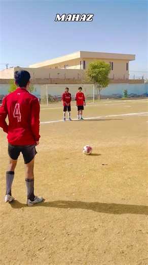 50 reactions | Free kicks challenges #football #challenges #soccer #challenge #kick | Mahaz Khan | Facebook