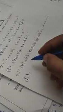 la logique exo1 : donner la négation de chaque assertion