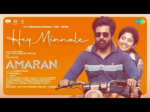 Hey Minnale | Amaran | Sivakarthikeyan, Sai Pallavi | GV Prakash | Rajkumar| Kamal Haasan| Mahendran