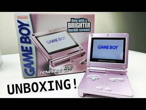 Unboxing Gameboy Advance SP! (AGS 101) || Nostalgia Time!