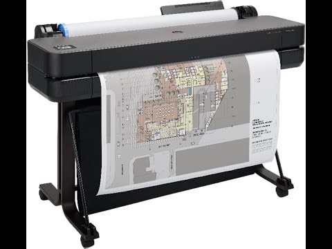 HP DesignJet T630 24-Inch Plotter Printer Explained: Speed, Print Quality & Features