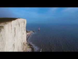 Beachy Head Lighthouse & White Cliffs 4K｜Epic Drone Footage
