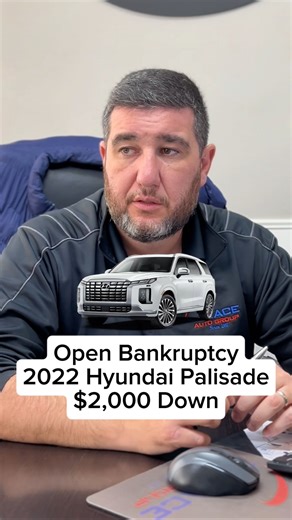 Open bankruptcy customer with $2,000 down comes in for the 2022 Hyundai Palisade #bts #behindthescenes #dealershiplife | Grace Auto Group