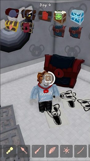 I WENT CHEST HUNTING AND GOT LUCKY! 🍀🤯🎁 | 99 Nights in the forest Roblox #roblox #trending