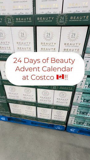 Costco Finds Canada on Instagram: "New!!!! 24 Days of Beauty Advent Calendar now available at Costco Canada!! Vote if you will be buying this advent calendar!! Tried my best to capture all of the products but as quickly as possible since the video was already so long. Please leave any questions in the comments! Price $29.99 📍Dixie&Dundas #Costco #CostcoFindsCanada #CostcoFinds #costcohaul #costcocanada #deals"
