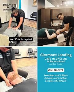 7-Days a week convenience for your chiropractic care! | The Joint Chiropractic