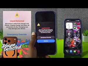 iPhone Liquid Detected Fix {iPhone 17,17 Pro,17 Pro Max....}