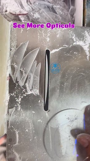 29K views · 92 reactions | The art of manual cutting ✂️ || Unique optical lens crafts  || #reels #eyewear #instadaily #seemoreopticals #opticals #trending #optician #instalike #post #crafts #craftstagram #facebook | See More Opticals | Facebook