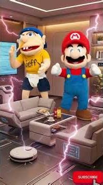 SML Movie - Smart Home Showdown Jeffy & Mario against the AI #sml #smljeffy #jeffy #mario