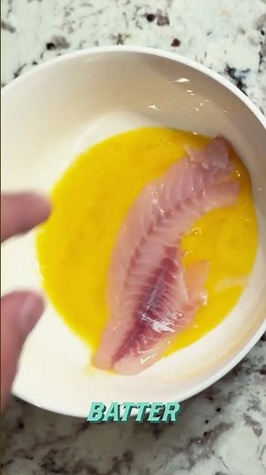 How to make a white perch sandwich in 30 seconds! #shorts #fishing #recipes