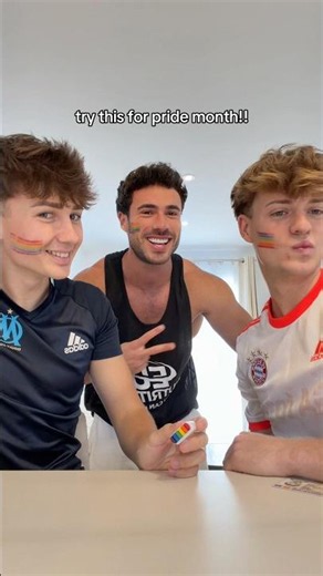 Try this with your bros🏳️‍🌈