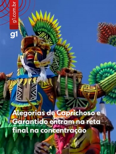 Parintins - A área de concentração do Bumbódromo, em Parintins, se transformou em um grande ateliê a céu aberto nos preparativos finais para o 59º Festival Folclórico. Faltando poucos dias para o evento, equipes dos bois Caprichoso e Garantido intensificam os trabalhos nas alegorias que serão apresentadas nas três noites. Após meses de produção nos galpões, as estruturas gigantes já estão posicionadas próximas à arena e passam por etapas finais, como pintura, ajustes, iluminação e aplicação de e