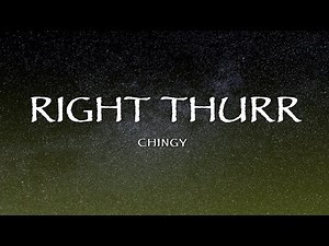 Chingy - Right Thurr (Lyrics)