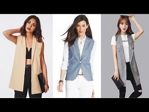 Admirable Sleeveless Blazer Womens