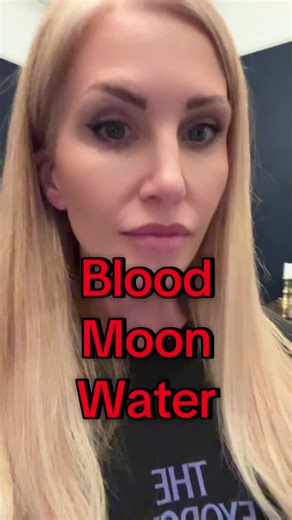 Collecting Moon Water on the Blood Moon