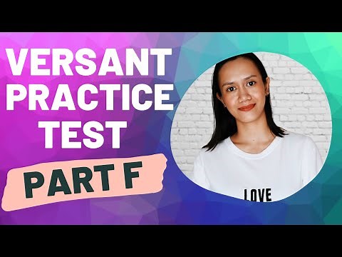 VERSANT English Speaking Test Demo PART F | Tips to Pass Versant for Job Seekers
