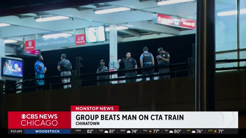 Man attacked by group on CTA Red Line train near Cermak-Chinatown