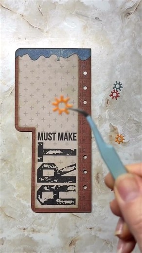 Creative Memory Keeping Page for Hobby Lovers with the Home Hobbies Die Set.