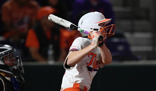 Clemson Softball Rolls Past Cougars