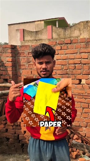 1 Paper Fould 8 Times Experiment 😊 #minivlog