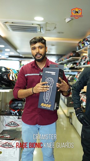 Helmetologist on Instagram: "🔥 Cramster Rage Bionic Knee Guard 🔥 ✅ Easy to wear & remove ✅ Wear it over or under your riding pants ✅ Ultimate comfort & protection ✅ Superior coverage for knee cap, sides & shin 🏍️ Ride safer, ride longer! 🏍️ 💰 At ₹2899 📞 For Enquiries: +91 9895370096 📦 All India Delivery Available 🚚 ✅ Gear up for the ultimate ride! Don’t compromise on safety – get yours today! ⚡ #Cramster #KneeGuard #RidingGear #BikerSafety #MotoGear #BikeLife #MotorcycleGear #RidingEssen