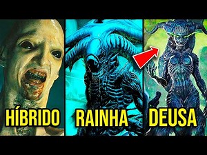 Todos os tipos de XENOMORFOS da Historia de Alien - EXPLICADO
