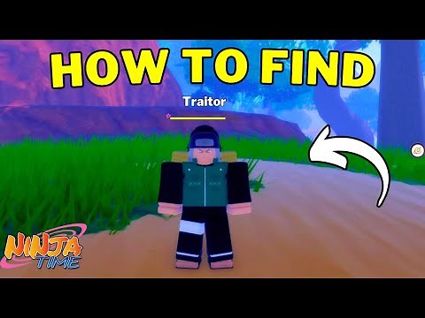 Where is the Traitor in Ninja Time | Traitor Location | Roblox