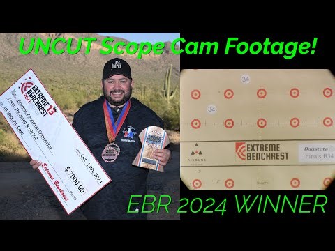 UNCUT Scope Cam Footage of EBR 2024 Winning Shooter Claudio Flores!