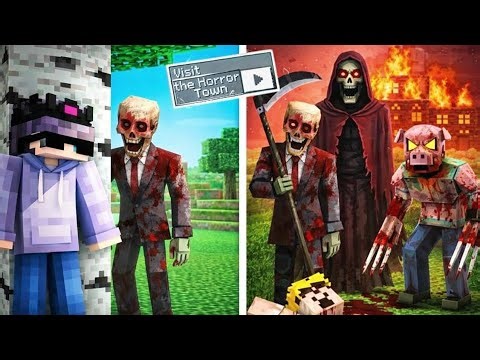 I Tried The Most Haunted Minecraft Seed Ever 😱 | Horror Seed in Minecraft ‎⁨@TechnoGamerzOfficial⁩