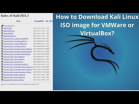 How to Download Kali Linux ISO image for VMWare or VirtualBox?