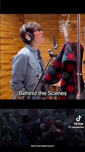 The Voices Behind The Demons! 🎙️ K-Pop Demon Hunters BTS #Shorts