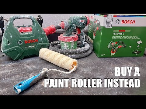 Bosch PFS 3000-2 Paint Sprayer Test & Review