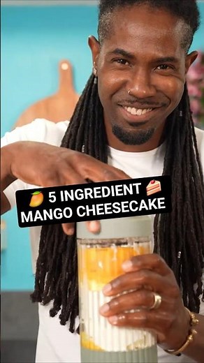 Super easy mango cheesecake met maar 5 ingrediënten - Dit recept moet je proberen!