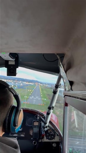 Slip to wheel Landing in an Antique Award Wining 1942 Interstate Cadet