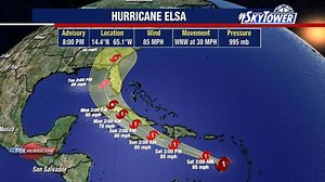 Hurricane Elsa forecast to approach Florida, but long-term track uncertain