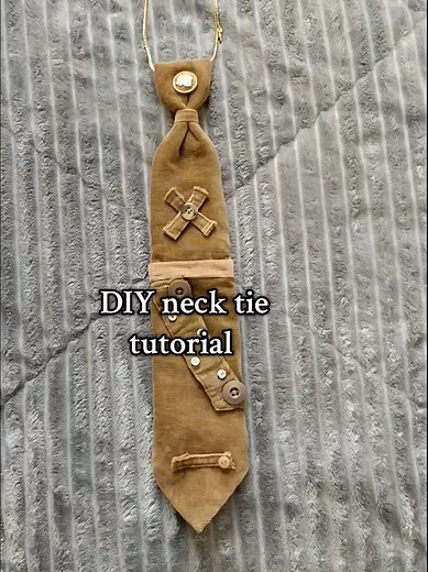 DIY Neck Tie Tutorial: Craft Your Own From Scratch