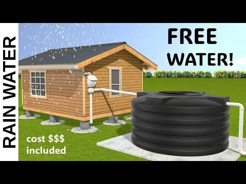 Build a clean Rainwater System for Your Off-Grid Cabin (Step-by-Step)”