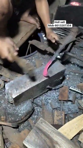 South Indian Traditional Steel BillhookMaking | Iron Aruval