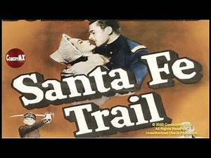 Santa Fe Trail (1940) | Full Movie | Errol Flynn | Olivia de Havilland | Raymond Massey